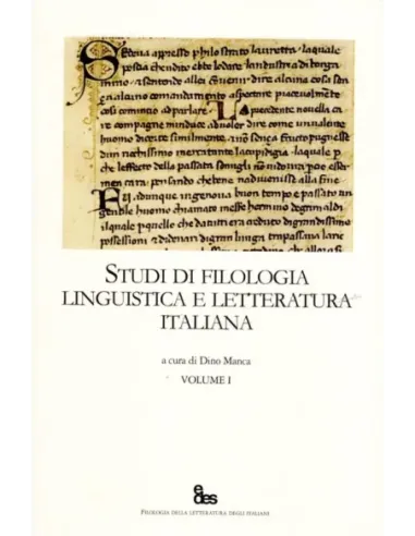 Studi di filologia, linguistica e letteratura italiana